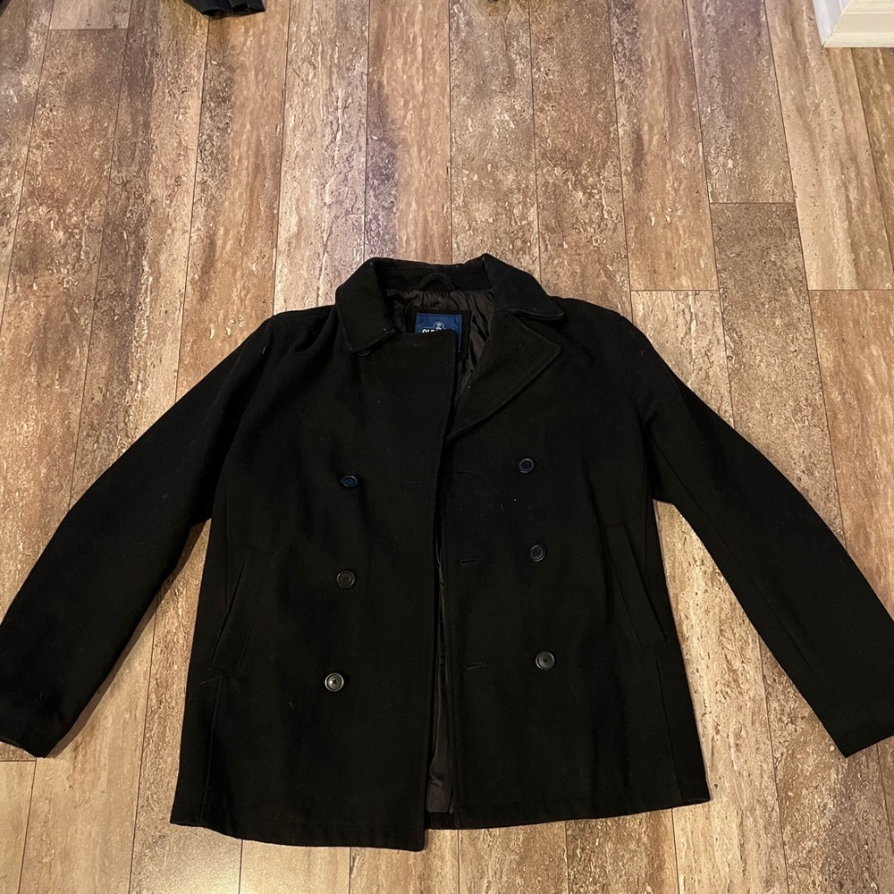 Old Navy Mens Pea Coat - LARGE